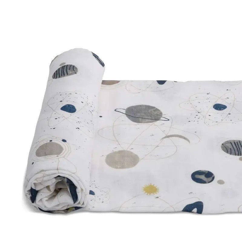 Anvi Baby Muslin Swaddle (120x120cm) Planetary Forces
