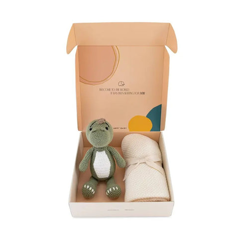 Anvi Baby Newborn (2pcs) Gift Set Roars & Whispers