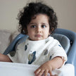 Anvi Baby Organic Bamboo Burp & Bib Cloth Set of 3 (0-4Yrs) Dreamy Space