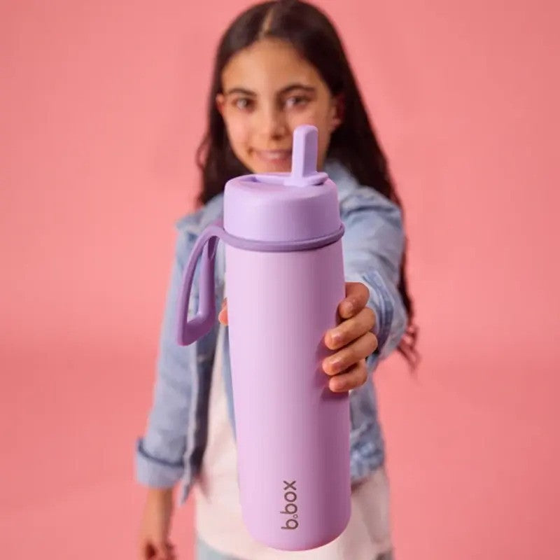 b.box Insulated Flip Top Bottle (23fl.oz) Lilac Love
