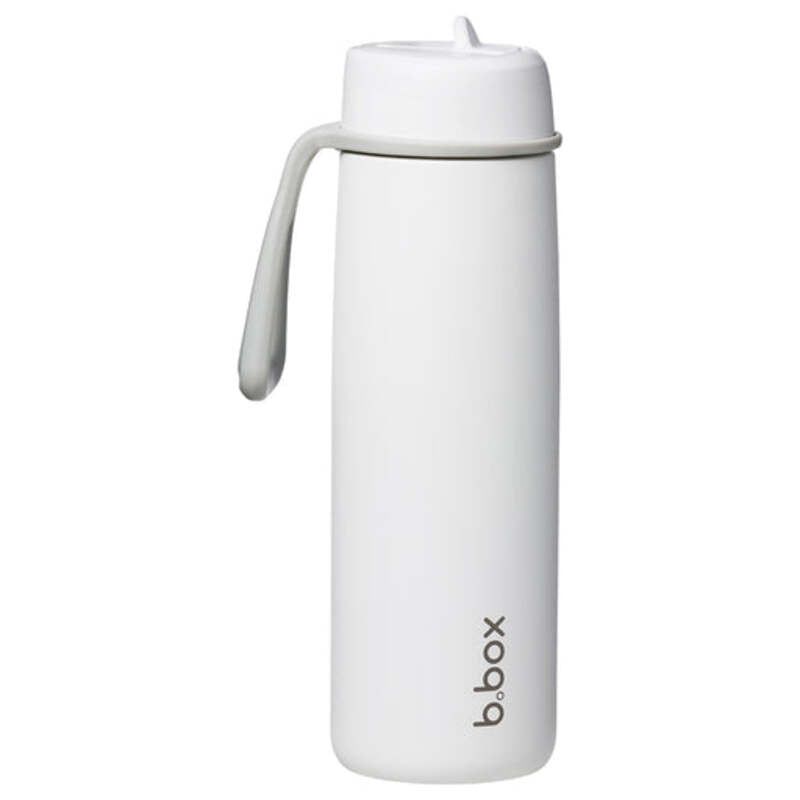 b.box Insulated Flip Top Bottle (23fl.oz) White Out