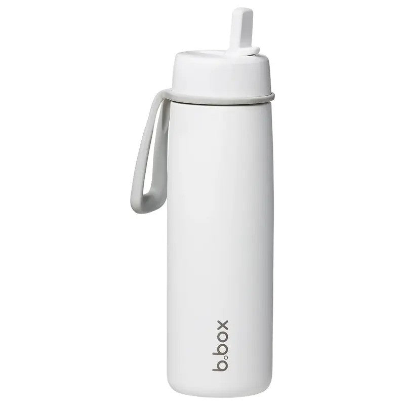 b.box Insulated Flip Top Bottle (23fl.oz) White Out