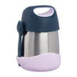 b.box Insulated Food Jar (11.3fl.oz) & Spork Indigo Rose
