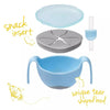 B.Box Toddler Bowl + Straw - Bubblegum