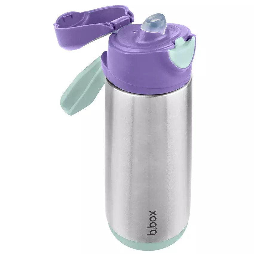 B.Box Hydratio Insulated Sport Spout Bottle 500ml Lilac Pop