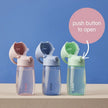 B.box Drink Bottle JNR (13Fl. Oz) Blush Crush