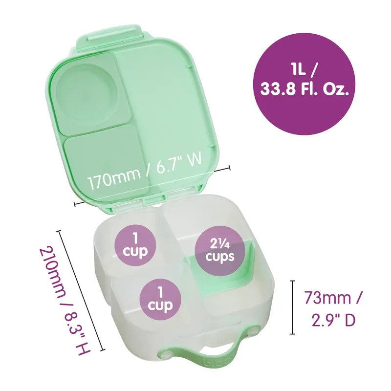 B.box Mini Lunchbox (34Fl. Oz) Flamingo Fizz