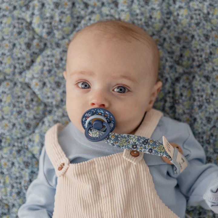 Bibs X Liberty Pacifier Clip Capel Sage