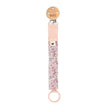 Bibs X Liberty Pacifier Clip Eloise Blush