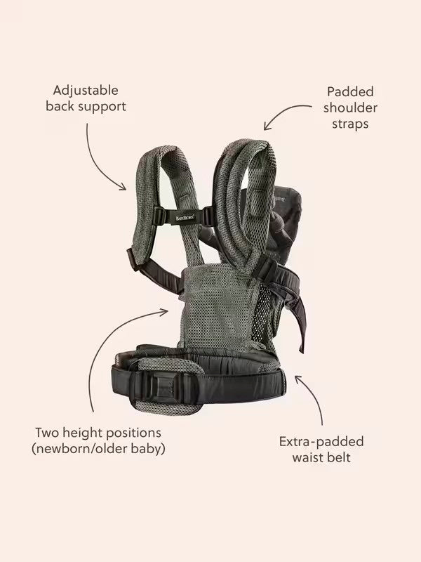 BabyBjorn Baby Carrier Harmony 3D Mesh Anthracite