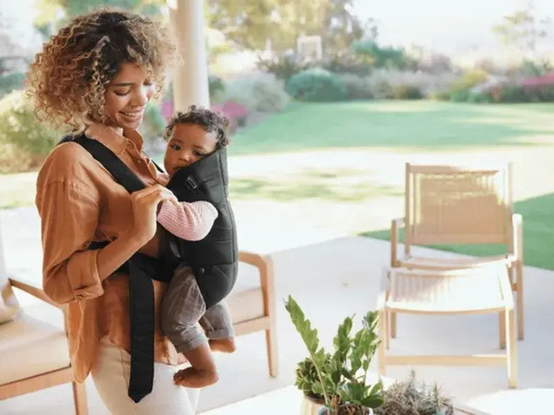 BabyBjorn Baby Carrier Mini Woven Black