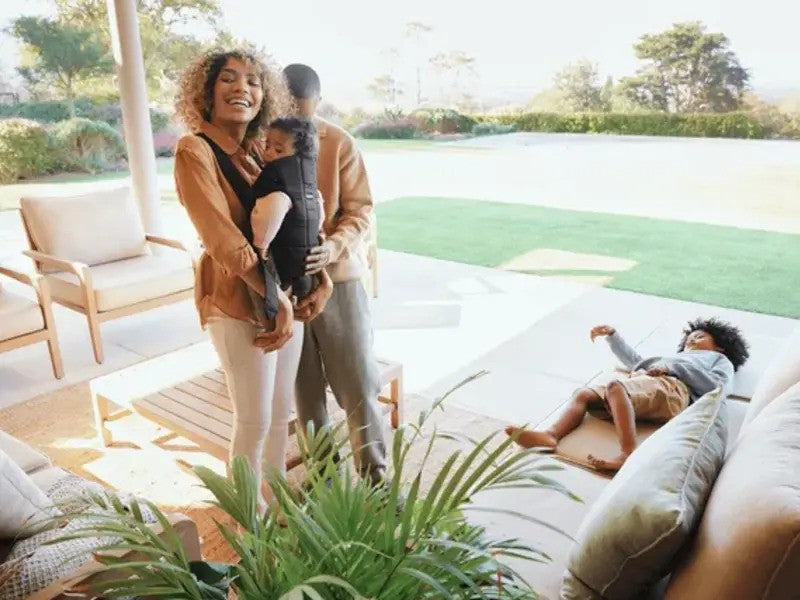 BabyBjorn Baby Carrier Mini Woven Black