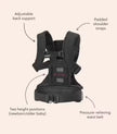 BabyBjorn Baby Carrier One Air 3D Mesh Black