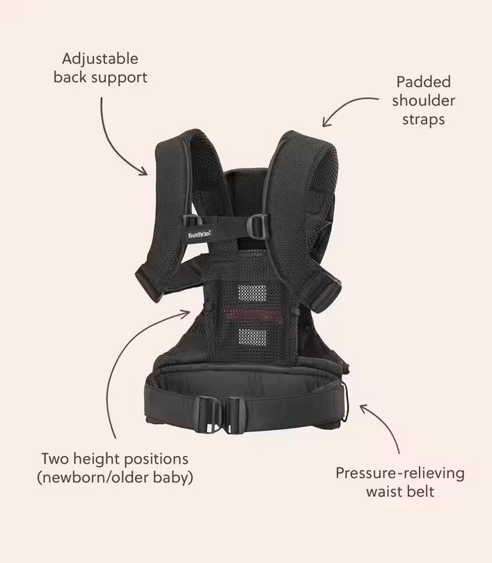 BabyBjorn Baby Carrier One Air 3D Mesh Silver