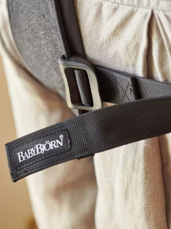 BabyBjorn Baby Carrier One Woven Denim gray-Dark Gray
