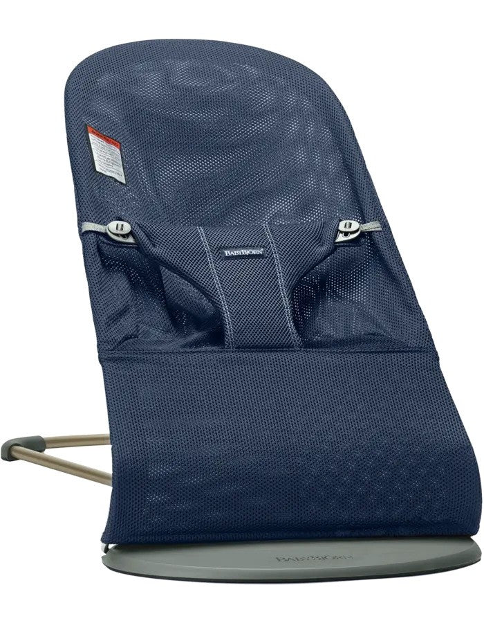 BabyBjorn Bouncer Bliss Navy Blue Mesh