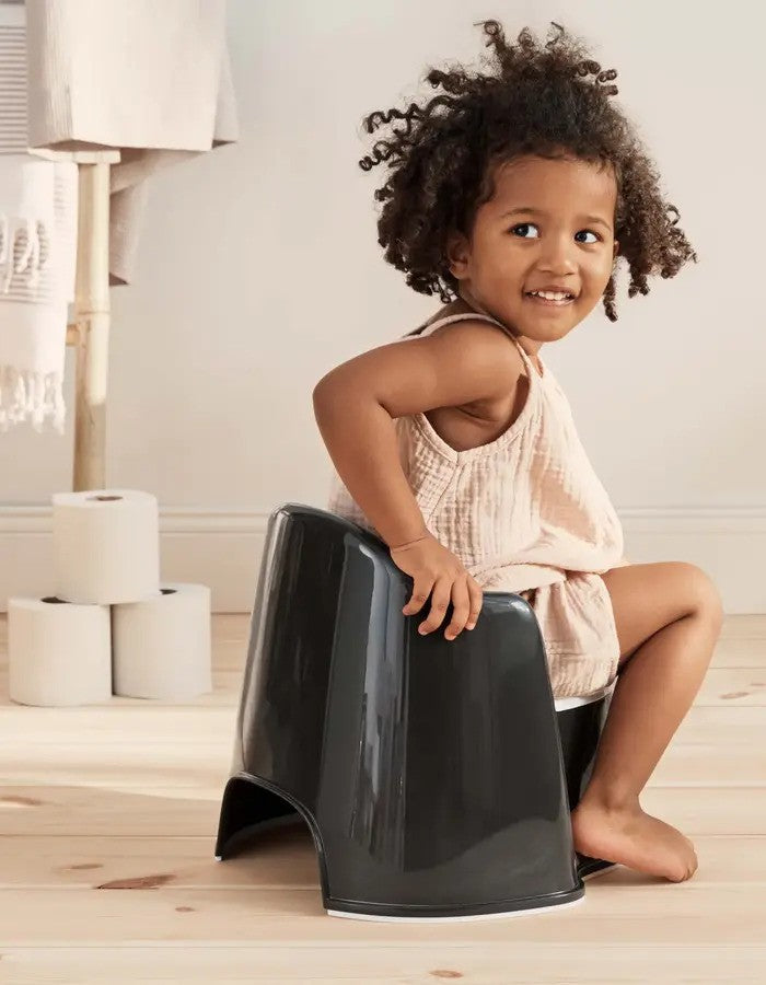 BabyBjorn Potty Chair (Black & White)