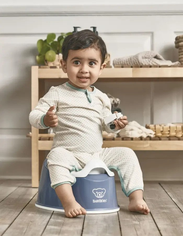 BabyBjorn Smart Potty (Deep Blue & White)