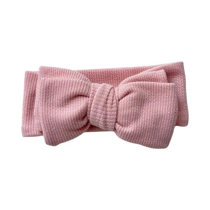 Baby Boss ME Cotton Headband Bow Pink