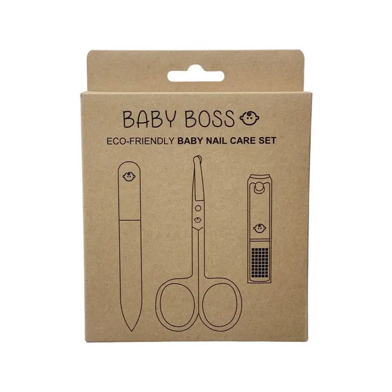 Baby Boss ME Eco-Friendly Nail Care Set Black (From Birth)