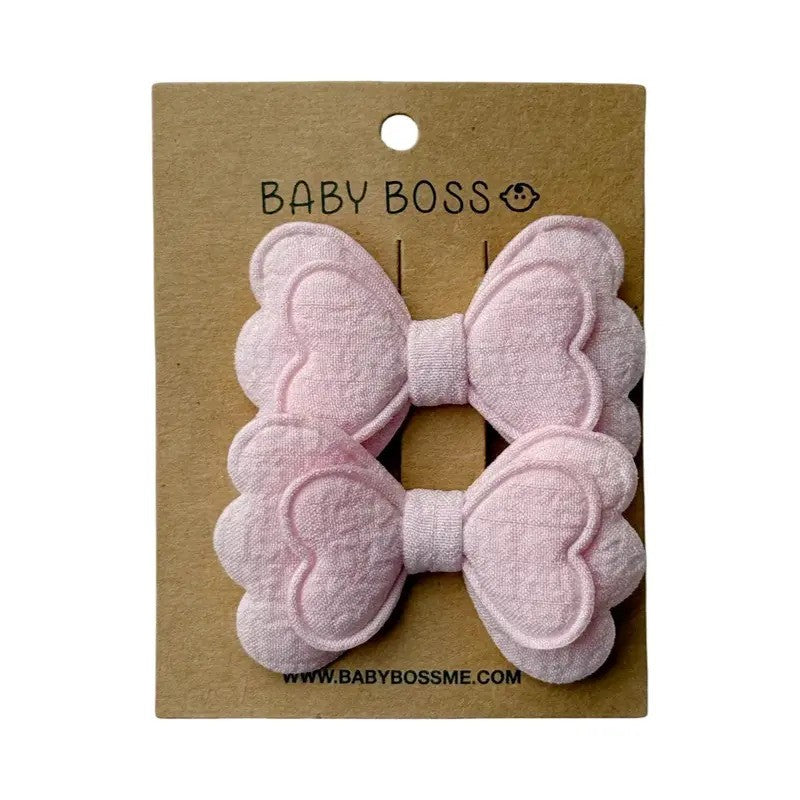 Baby Boss ME Kids Hair Clip Butterfly Pink