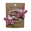 Baby Boss ME Kids Hair Clip Star (2Pack) Pink