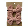 Baby Boss ME Kids Hair Tie Bow Dusty Pink