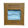 Baby Boss ME Organic Bamboo Swaddle & Beanie Set Blue