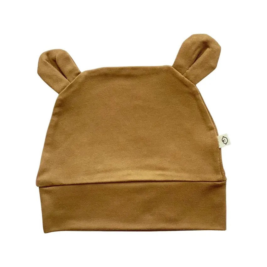 Baby Boss ME Organic Bamboo Swaddle & Beanie Set Brown