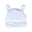Baby Boss ME Organic Bamboo Swaddle & Beanie Set White