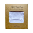 Baby Boss ME Organic Bamboo Swaddle & Beanie Set White