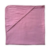 Baby Boss ME Organic Muslin Cotton Baby Hooded Towel (90X90 cm) Pink