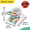 Baby Einstein 4-In-1 Tappin Tunes Learn To Sit Music & Languange Floor Seat (4-30M)