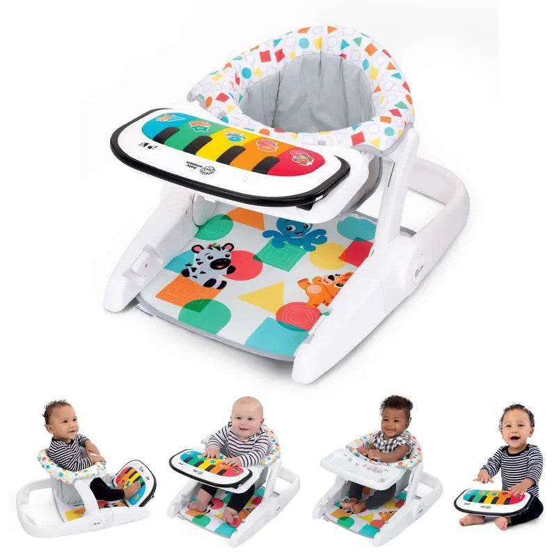 Baby Einstein 4-In-1 Tappin Tunes Learn To Sit Music & Languange Floor Seat (4-30M)
