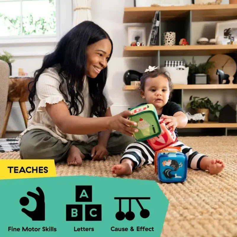 Baby Einstein Alpha Stacks Soft Blocks (3M - Plus)