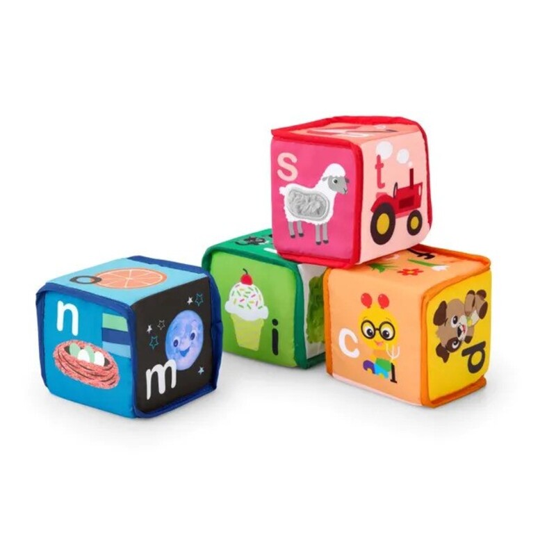 Baby Einstein Alpha Stacks Soft Blocks (3M - Plus)