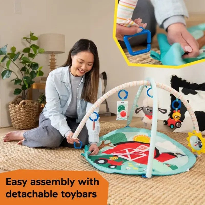 Baby Einstein Happy Harvest Touch & Feel Activity Gym