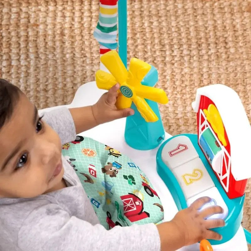 Baby Einstein Jump & Learn Barnyard 2-in-1 Jumper