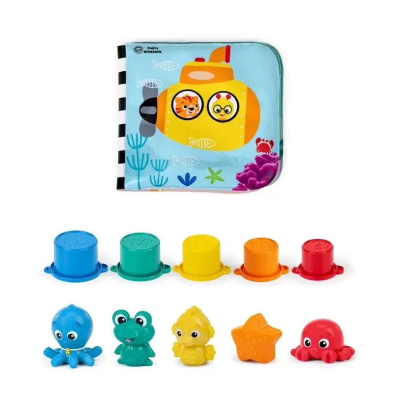 Baby Einstein Opuss Bath Pals 11-Pieces Bath Gift Set (3M-Plus)