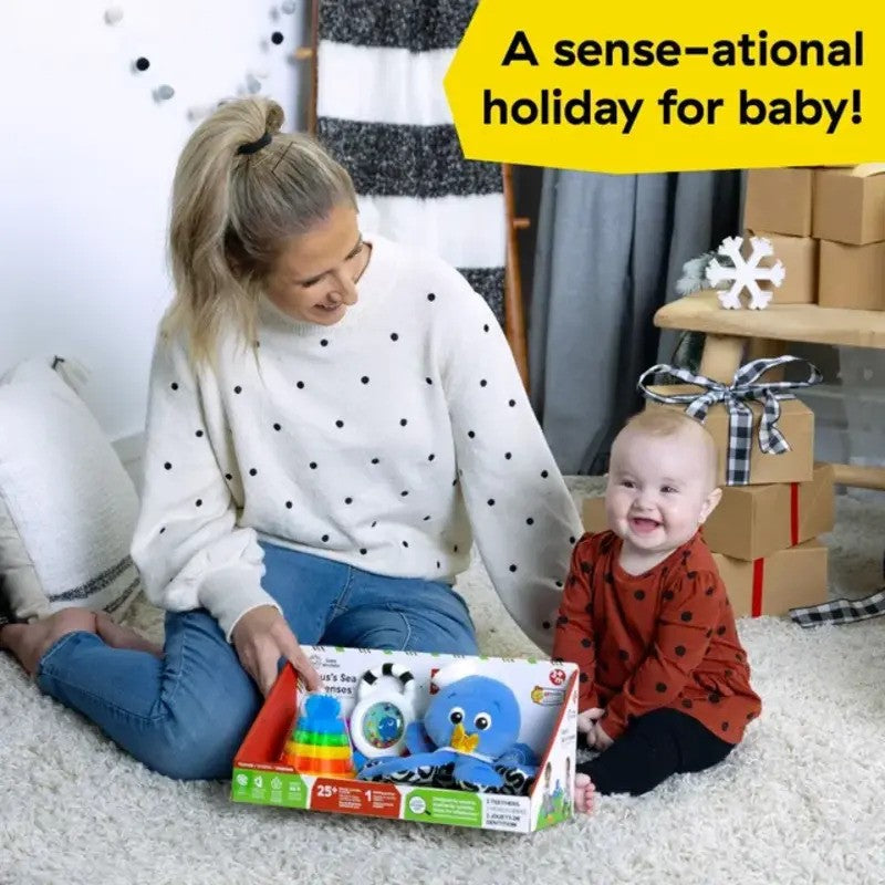 Baby Einstein Opuss Sea Of Senses 3-Pieces Gift Set (0M-Plus)