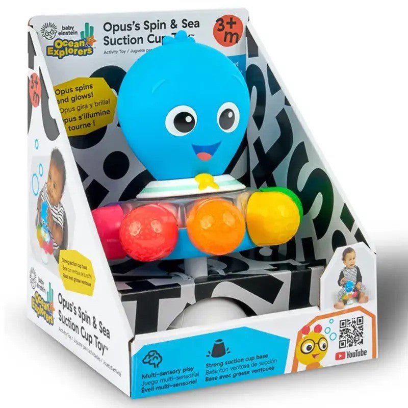 Baby Einstein Opuss Spin & Sea Suction Cup Toy