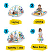 Baby Einstein 4-in-1 Kickin Tunes Musical Meadow Music & Language Discovery Gym (0M-Plus)