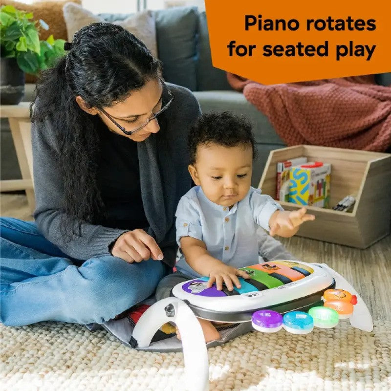 Baby Einstein 4-in-1 Kickin Tunes Musical Meadow Music & Language Discovery Gym (0M-Plus)