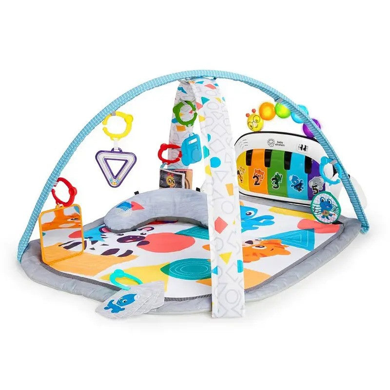 Baby Einstein 4-in-1 Kickin Tunes Musical Meadow Music & Language Discovery Gym (0M-Plus)