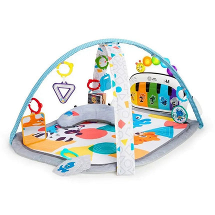 Baby Einstein 4-in-1 Kickin Tunes Musical Meadow Music & Language Discovery Gym (0M-Plus)