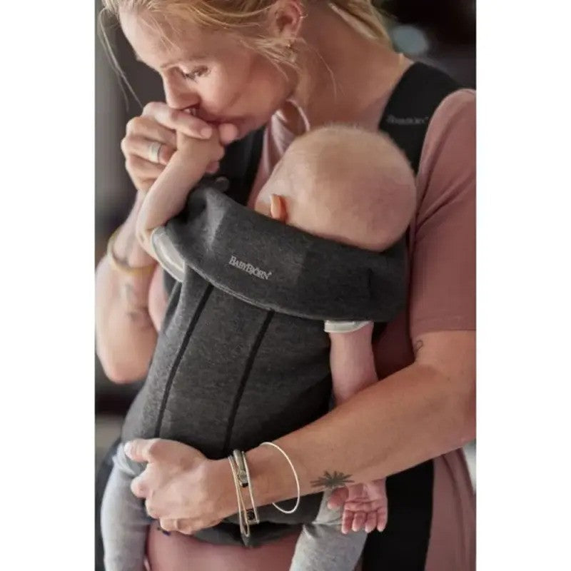 Babybjorn Baby Carrier Mini 3D Jersey Charcoal Grey