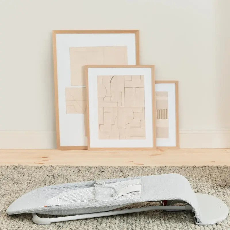 Babybjorn Bouncer Balance Soft Mesh Silver/White