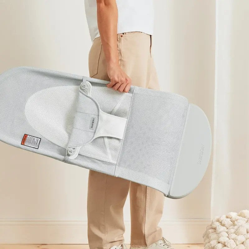 Babybjorn Bouncer Balance Soft Mesh Silver/White