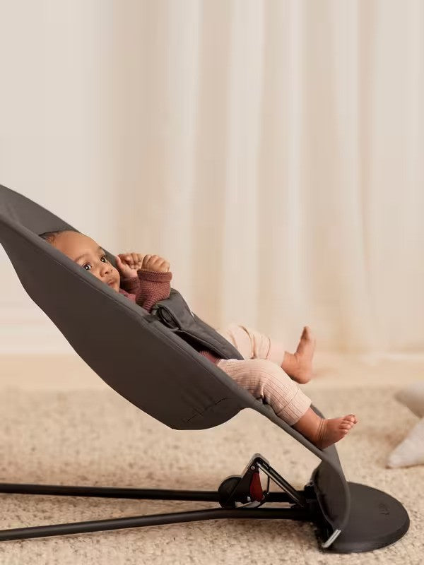 Babybjorn Bouncer Balance Soft Woven Jersey Tri Fabric Dark Grey