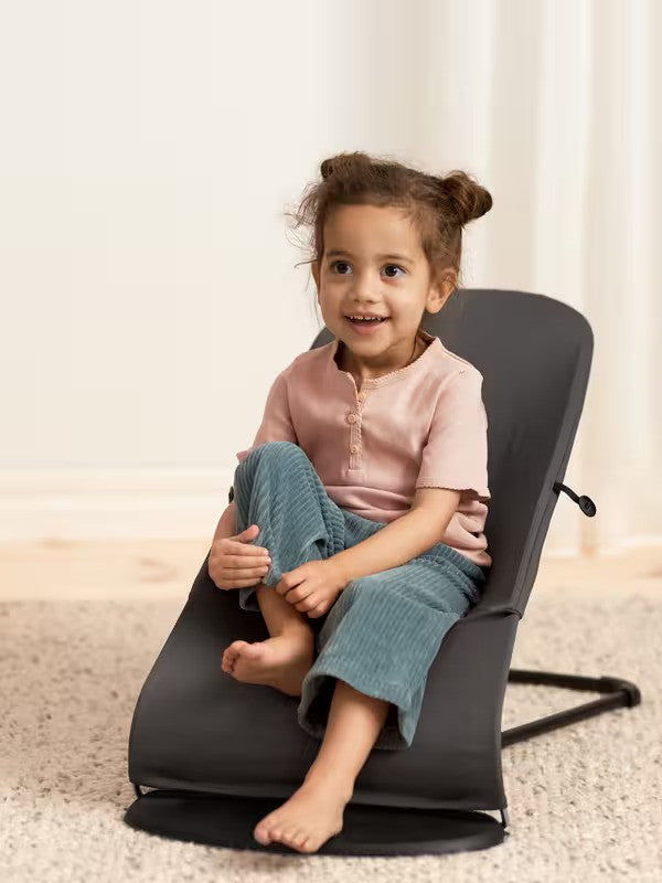 Babybjorn Bouncer Balance Soft Woven Jersey Tri Fabric Dark Grey